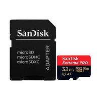 MEMORIA MICRO SD SANDISK EXTREME 100 MB/S U3 V30 4K 32GB