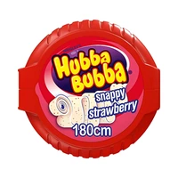 CHICLETE WRIGLEY'S HUBBA BUBBA STRAWBERRY 56GR