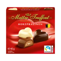 CHOCOLATE MAITRE TRUFFOUT HEART 45GR