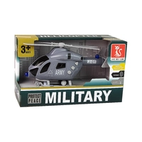 JUGUETE HELICÓPTERO MILITARY ARMY J-01 832-46-A82269 PROTECT PEACE