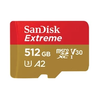 MEMÓRIA MICRO SD SANDISK EXTREME 512GB 190-130MB 