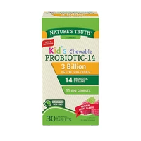 Probiotic-10 Nature's Truth 3 Billion Kids Chewable  30 Tabs