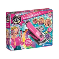 KIT DE JUEGO CLEMENTONI CRAZY CHIC BEAUTY 18750 TRENDY HAIRSTYLE