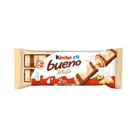 BARRA DE CHOCOLATE BLANCO KINDER BUENO 2 UNIDADES