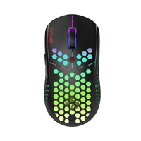 MOUSE GAMER INALÁMBRICO KRAB KBGMD30 DUAL SHADOW NEGRO